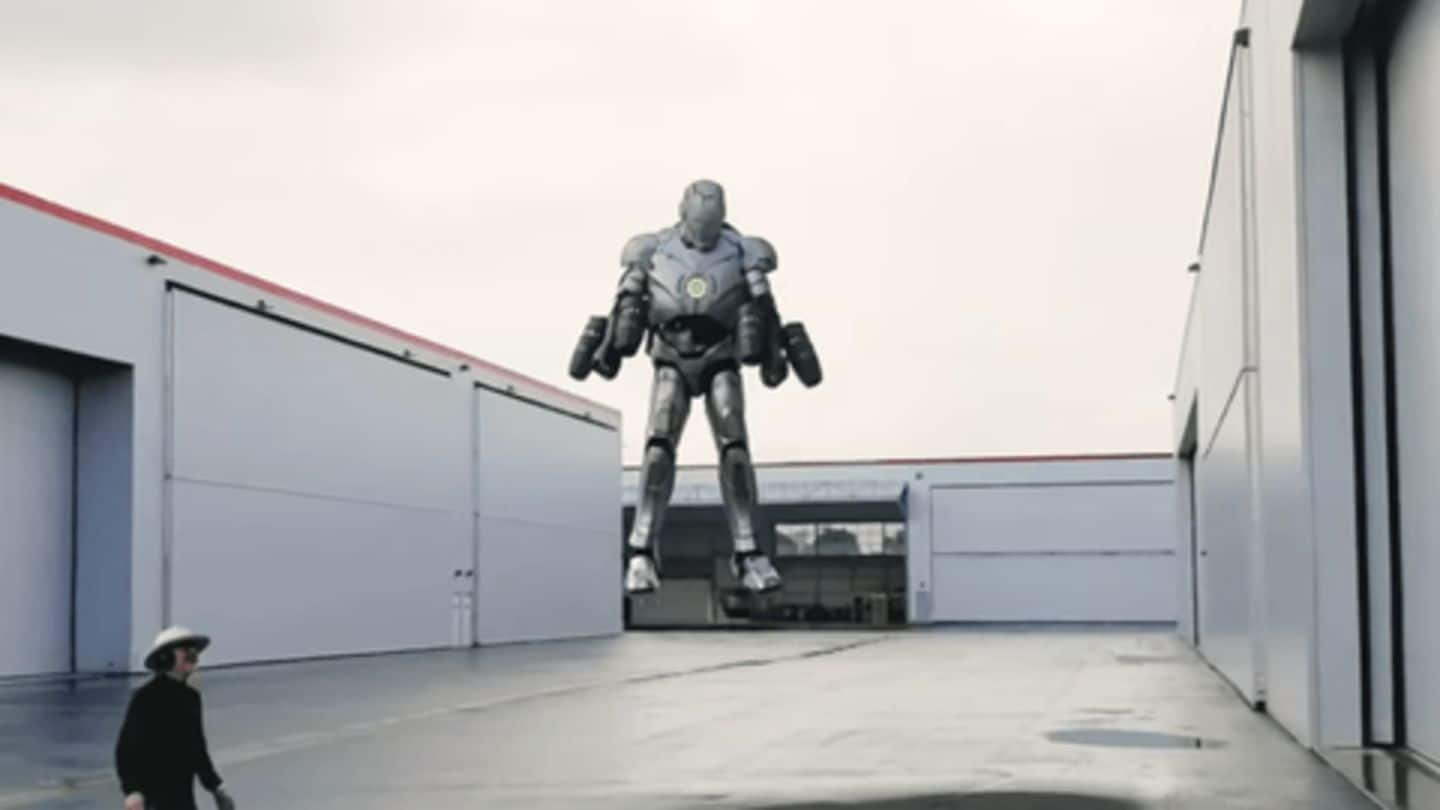 This is not the first Iron Man suit This is not the first Iron Man suit