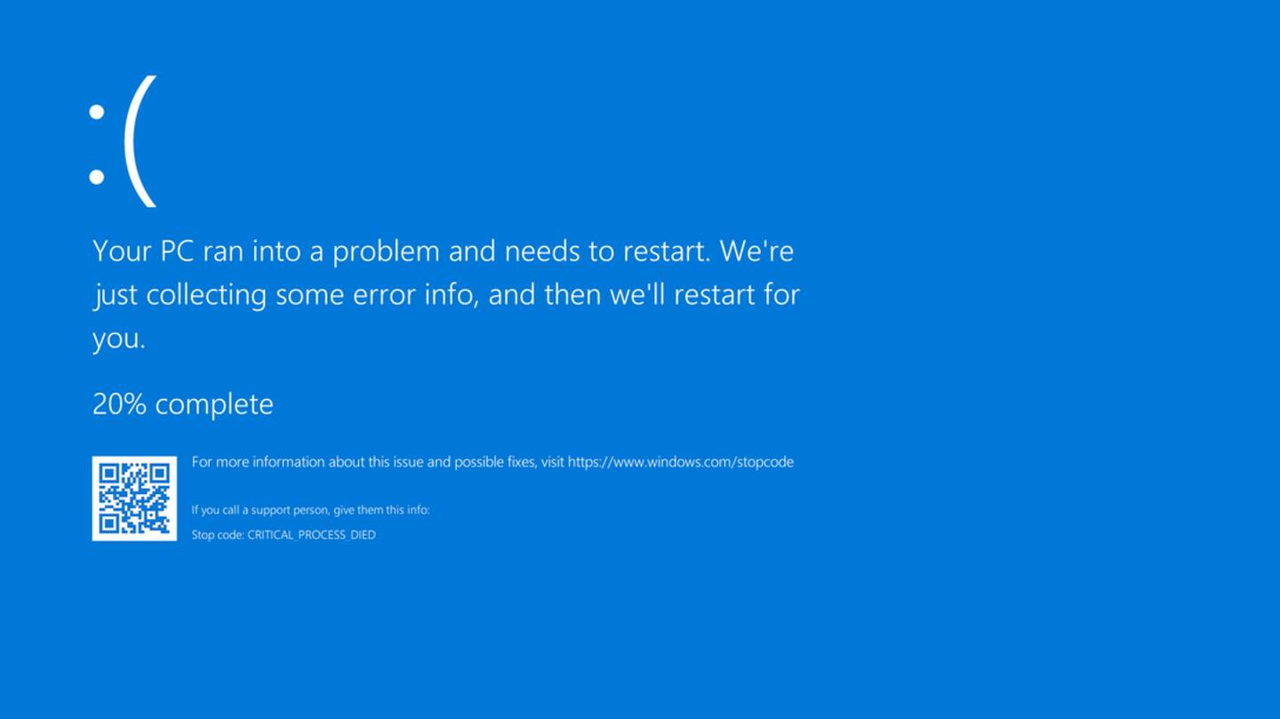 BSODs were particularly witnessed by Lenovo users BSODs were particularly witnessed by Lenovo users