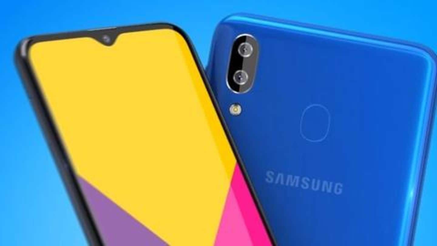 Samsung Galaxy M10 M Launched In India Price Specifications Newsbytes
