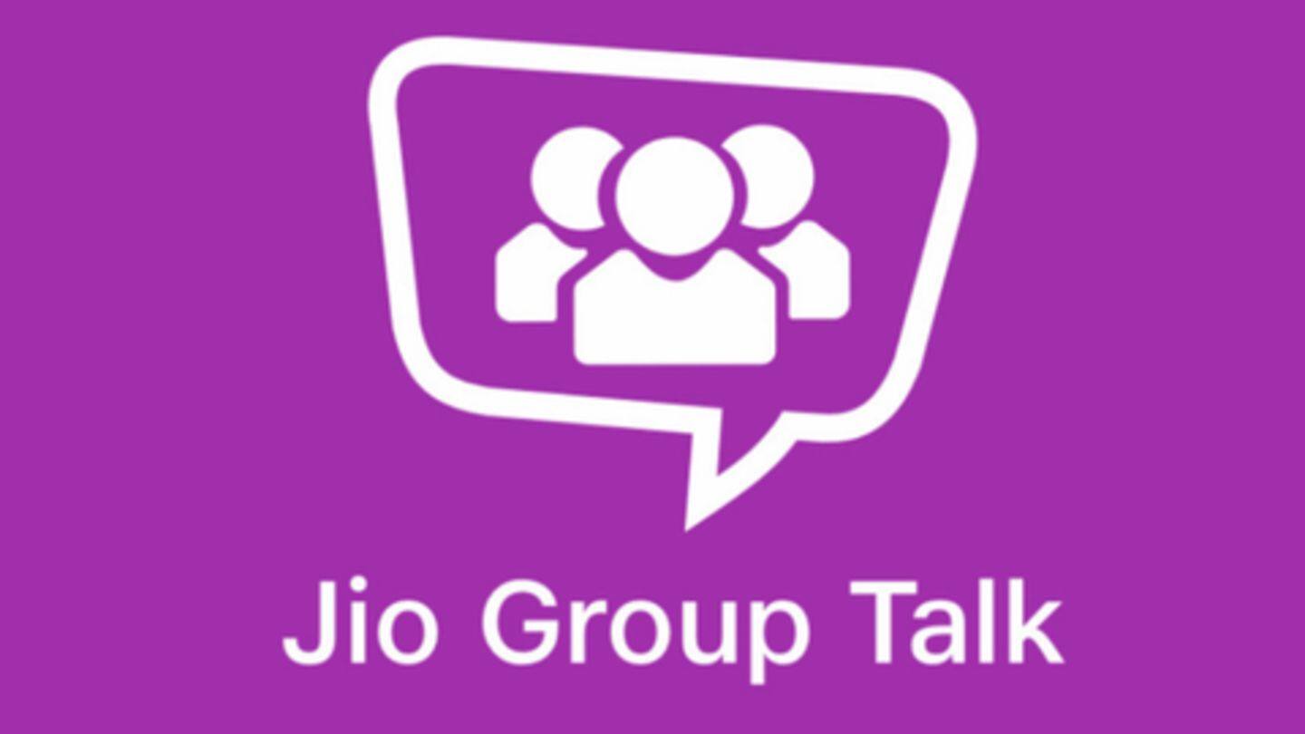 Jio launches new 'Group Talk' conference calling app: Details here