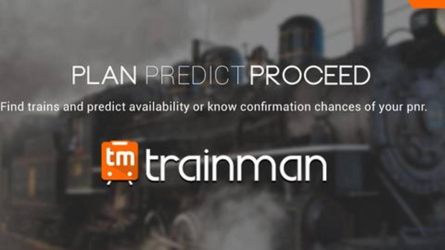 Trainman's success reflects from its staggering user-base Trainman's success reflects from its staggering user-base