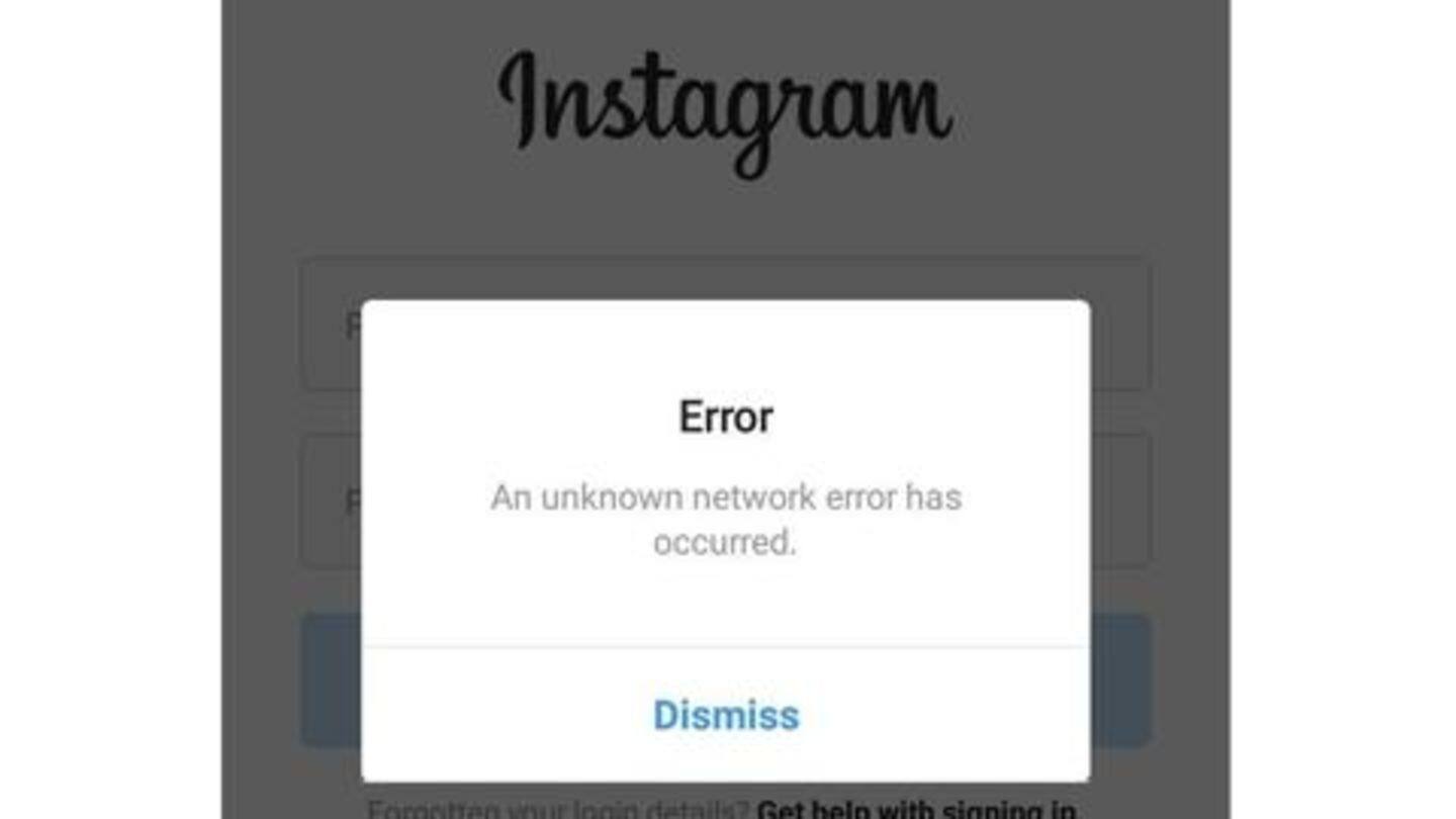 Instagram Stories won't load, login issues Instagram Stories won't load, login issues