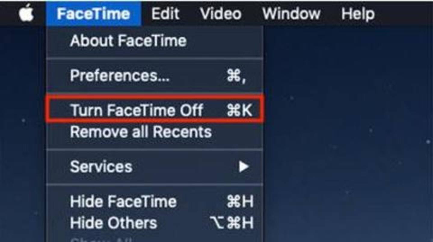 how to turn on macbook camera for facetime