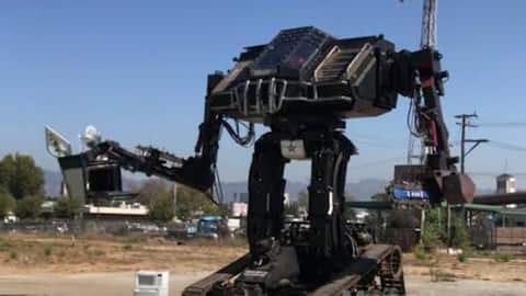 A humongous 15-ton battle robot is on sale on eBay