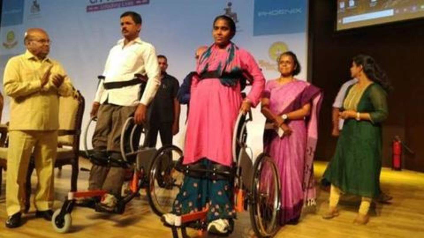 IIT Madras launches India's first 'standing wheelchair' for differently