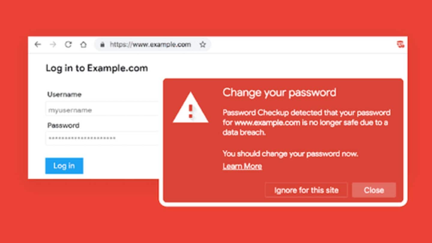 Chrome warns if your password has been leaked: Here's how