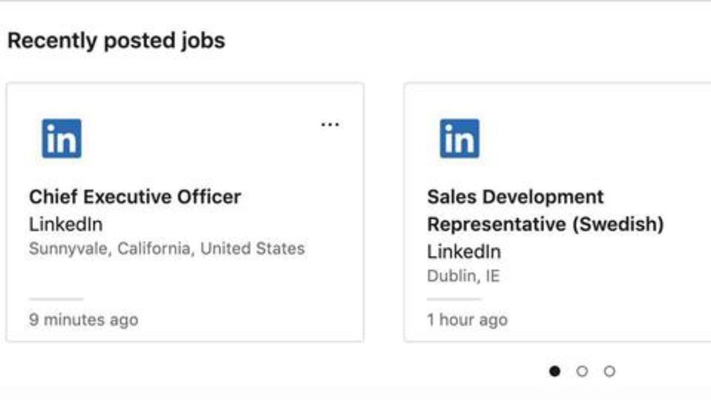 Linkedin Bug Allowed Fake Job Opening For Google S Ceo Position Newsbytes