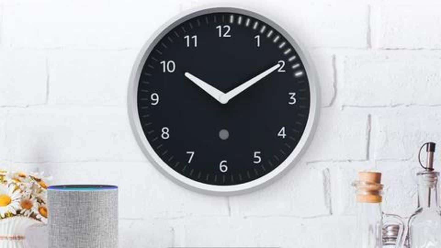 Amazon's Echo Wall Clock visualizes your Alexa timers: Here's how