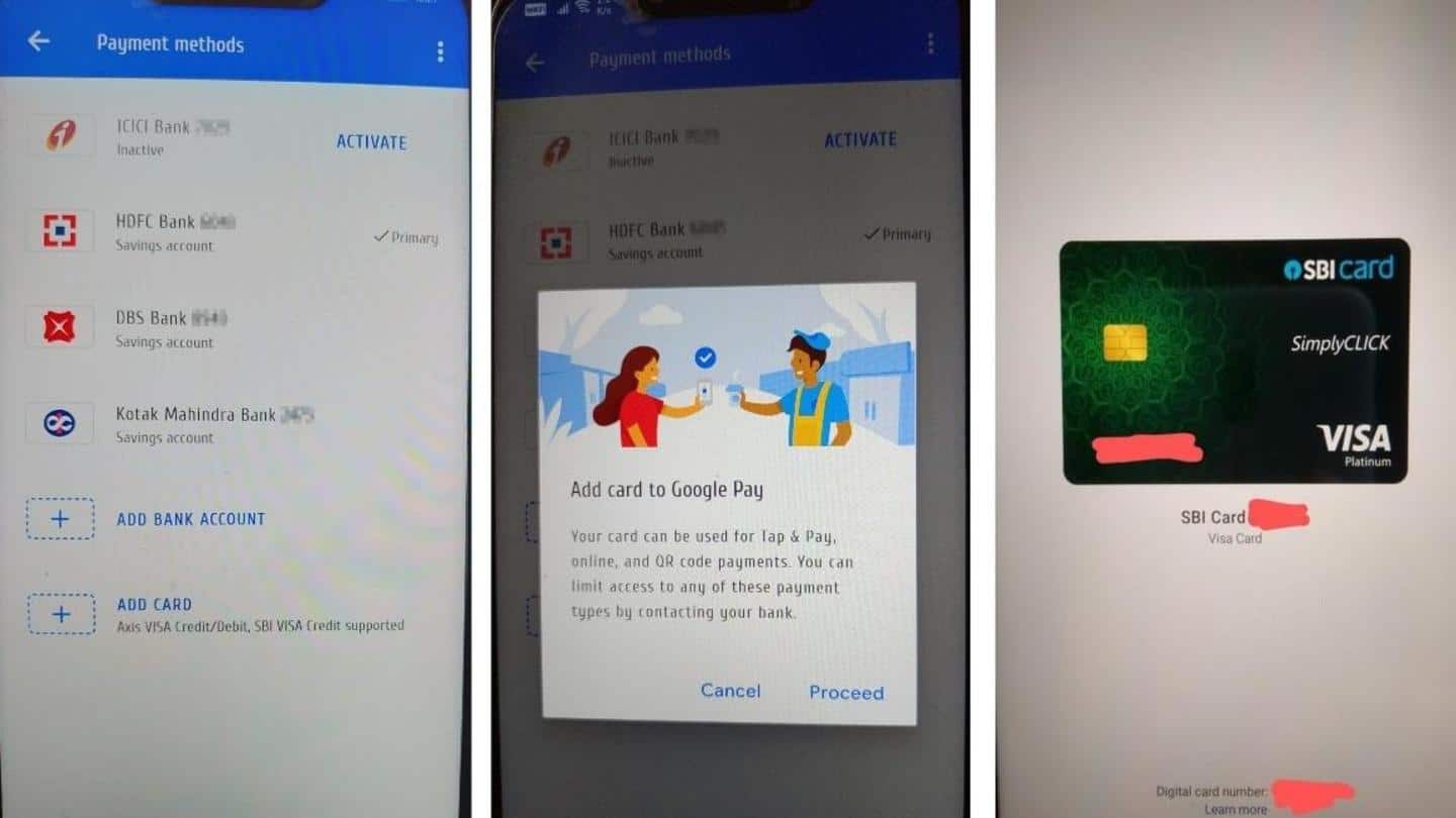 add card to google pay