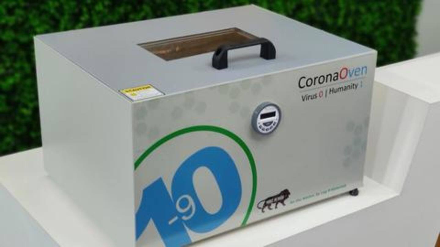 IISc will help with the advancement of CoronaOven project IISc will help with the advancement of CoronaOven project