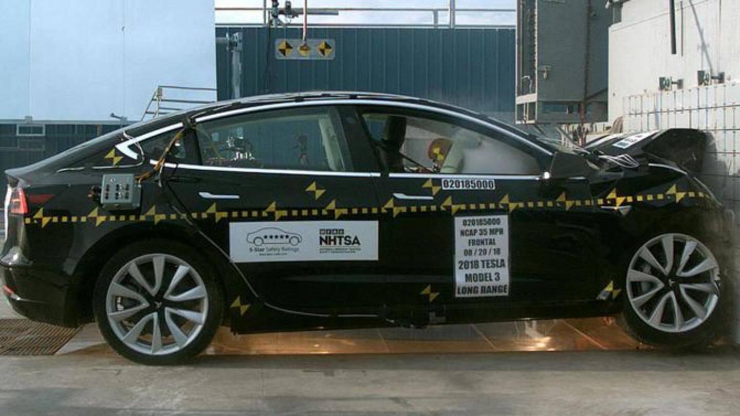 How did Model 3 perform in frontal crash test? How did Model 3 perform in frontal crash test?