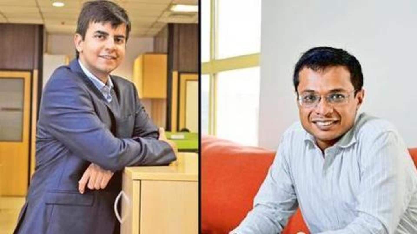 Connection between Sachin Bansal and Ola's Bhavish Aggarwal Connection between Sachin Bansal and Ola's Bhavish Aggarwal