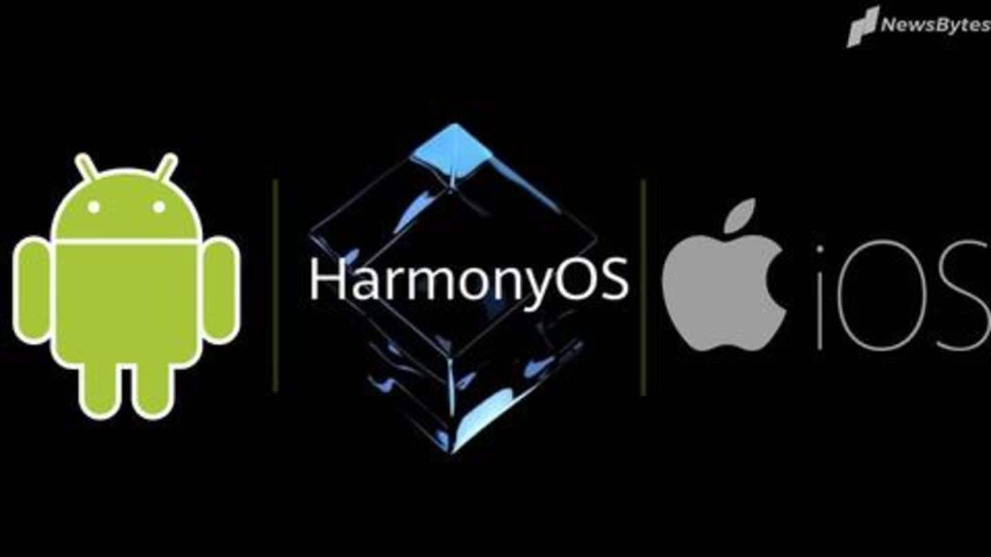 HarmonyOS v/s Android v/s iOS: What are the differences?