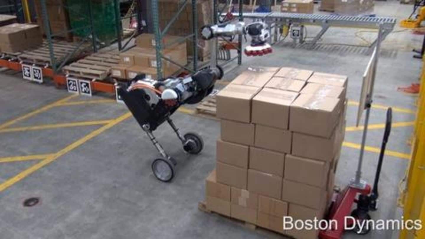 This dino-like robot can do warehouse jobs better than you