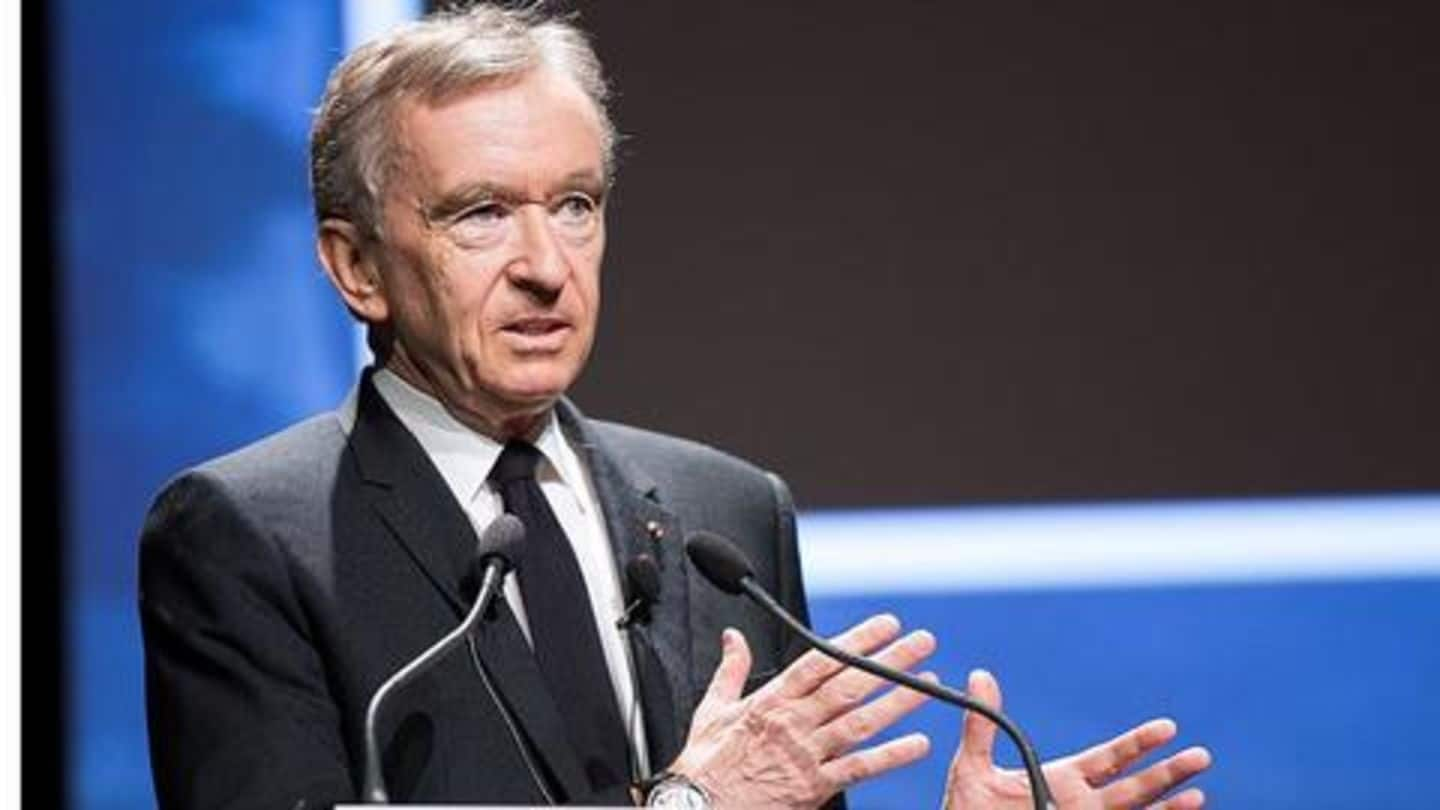 Bernard Arnault: Newest entrant in the $100 billion wealth club