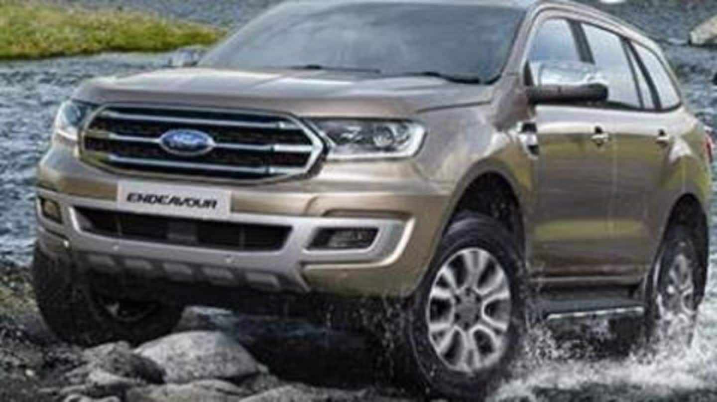 Ford launches affordable Endeavour in India at Rs. 28 lakh