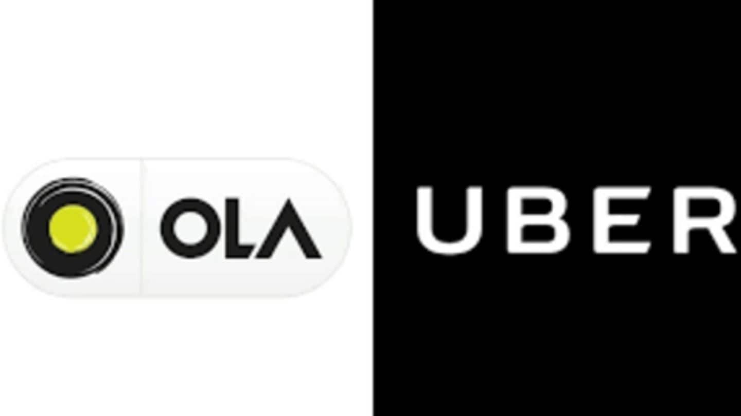 Ola, Uber are following the Delhi government directive Ola, Uber are following the Delhi government directive