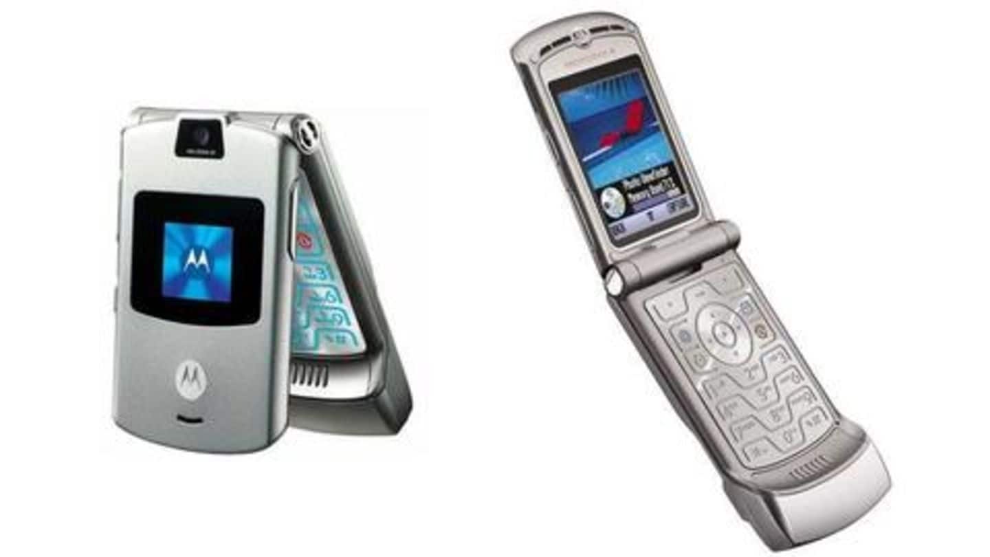 Motorola's legendary 'RAZR' is coming back as a foldable phone