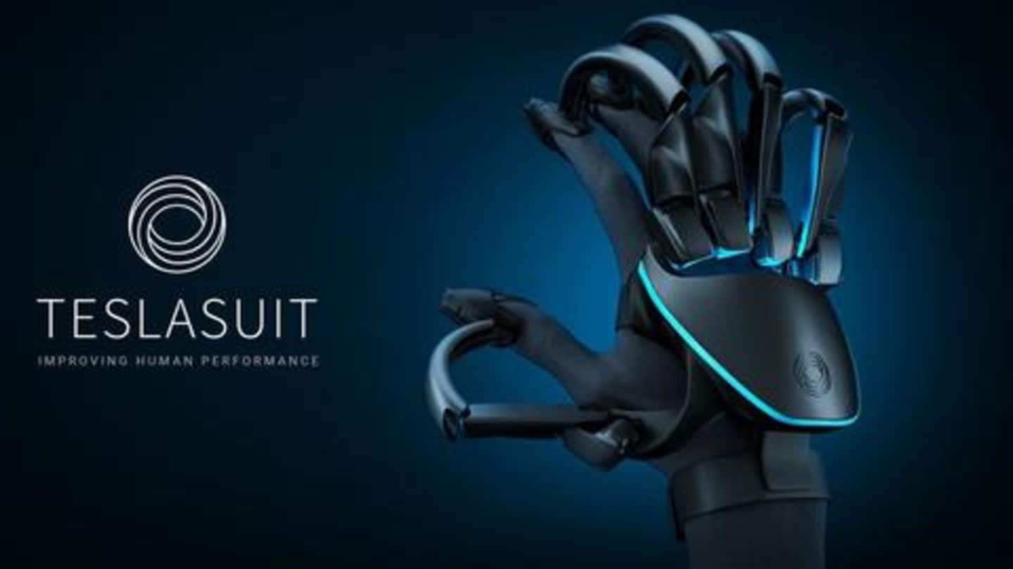 Now, there is a VR glove to feel virtual objects