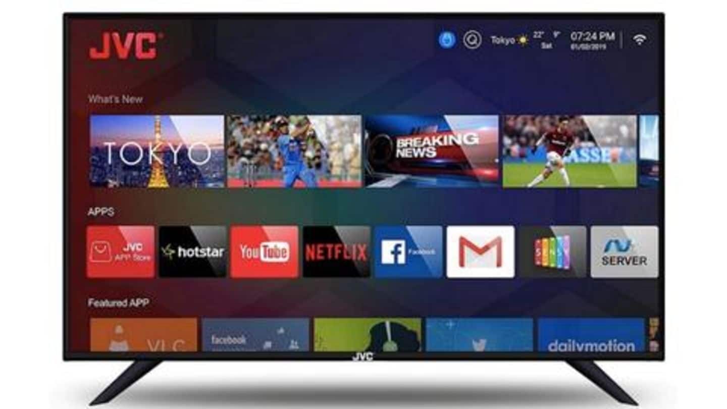 JVC launches smart LED TVs starting Rs. 7,499: Details here