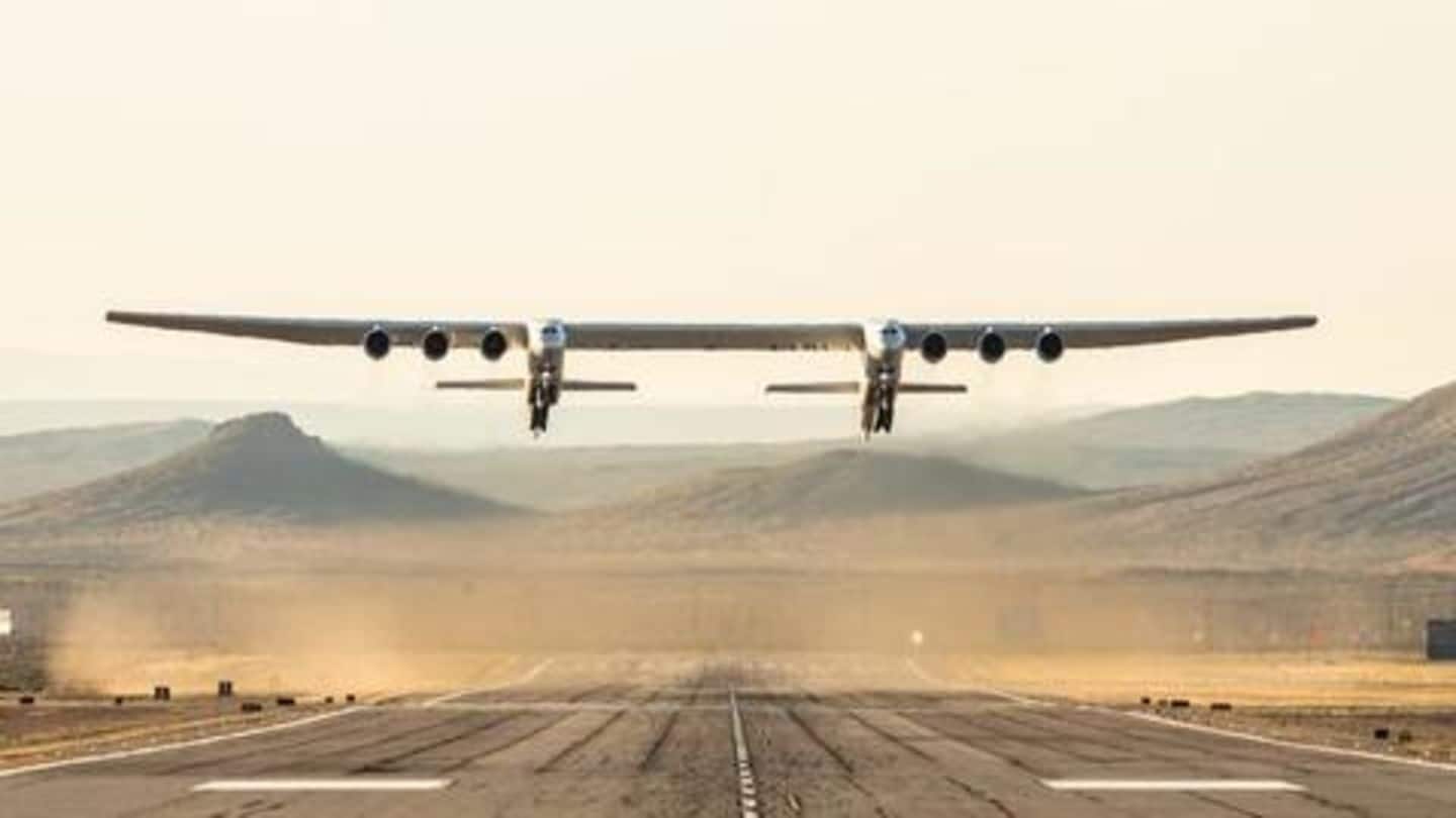 Stratolaunch, world's largest aircraft, nails historic first flight