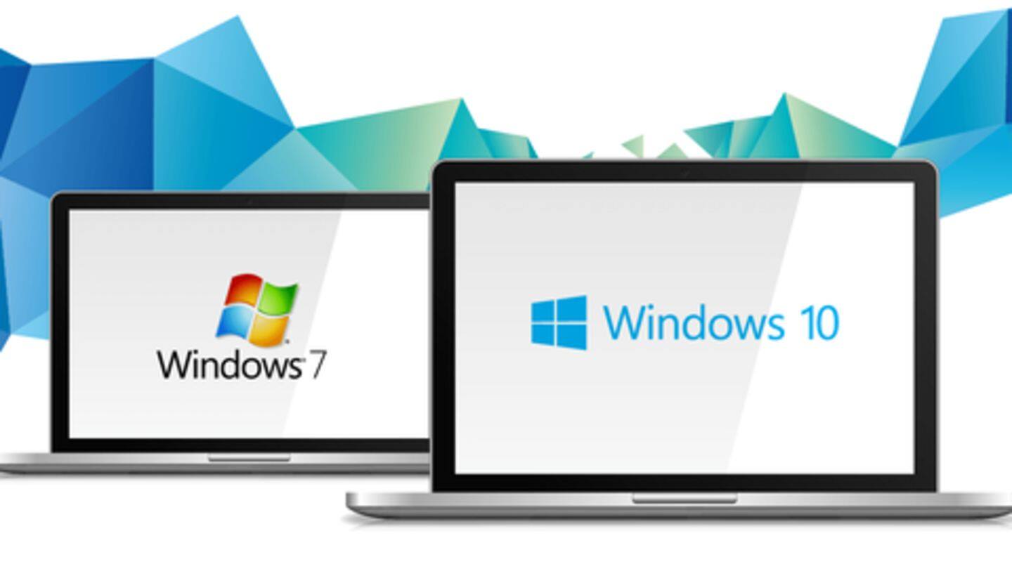 Windows 7 losing support! Get free Windows 10 upgrade immediately