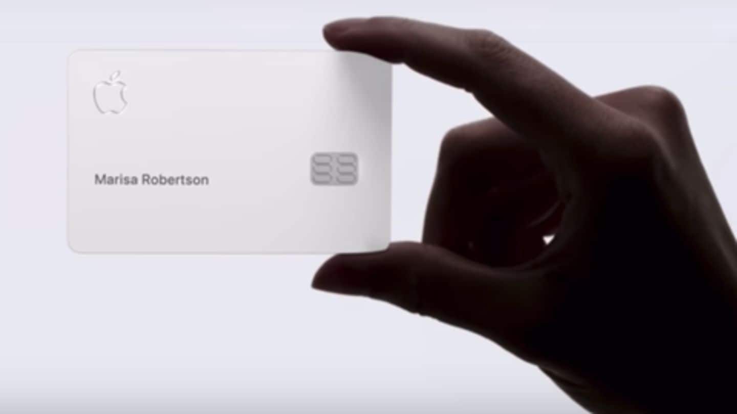 Apple Card issuer accused of conducting sexist credit checks
