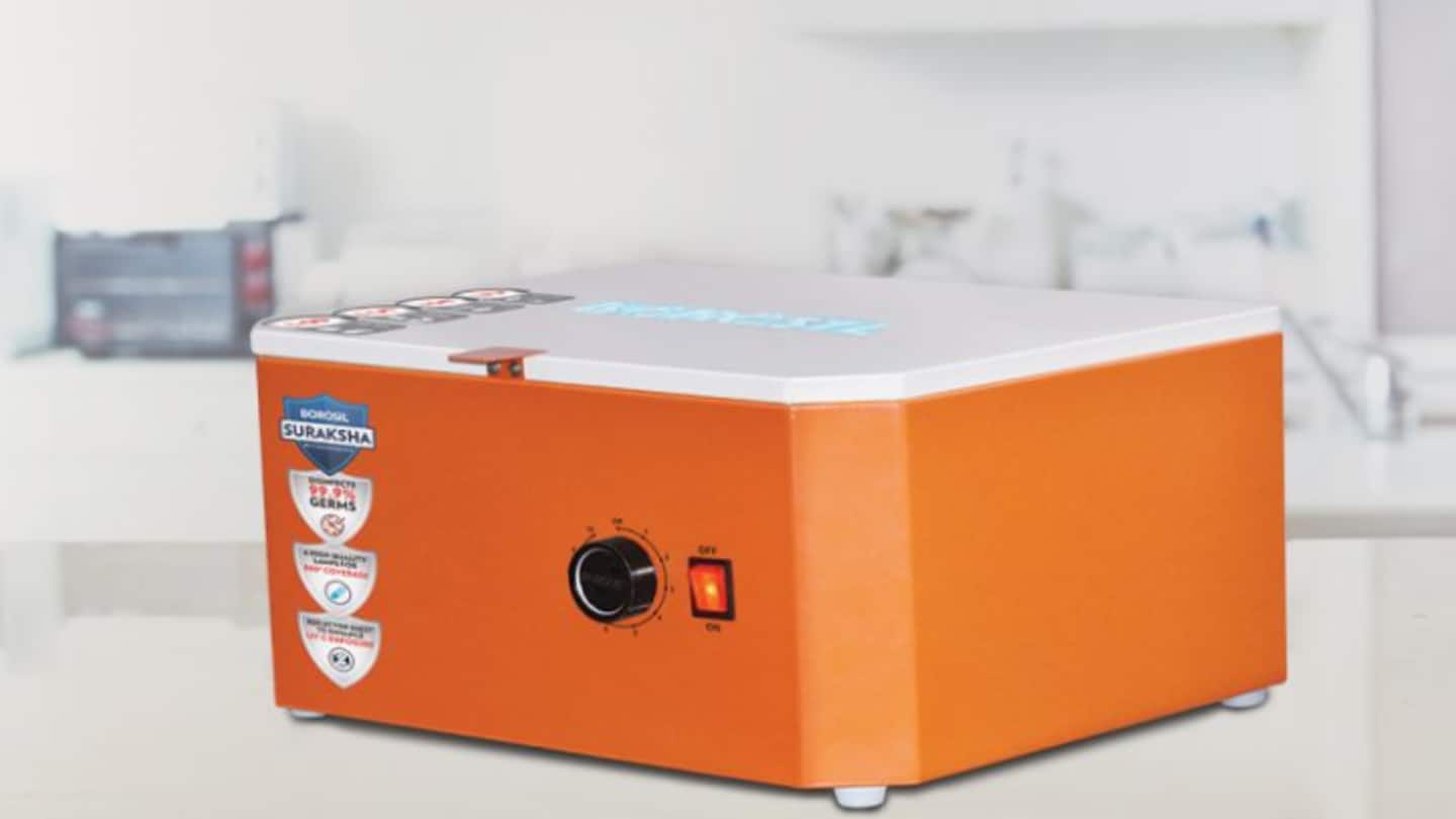 This device can 'disinfect' your home products with UV light