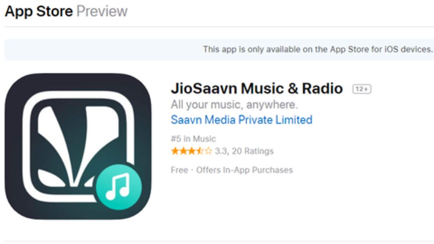 Saavn rebrands as JioSaavn, offers free 90-days Pro access