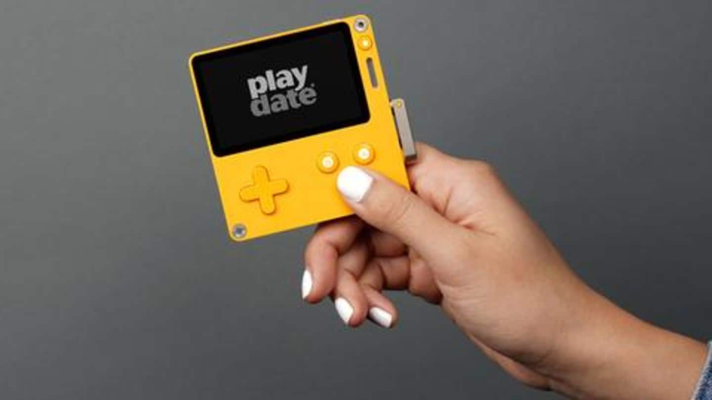 Want something new for gaming? Try the adorable 'Playdate' console