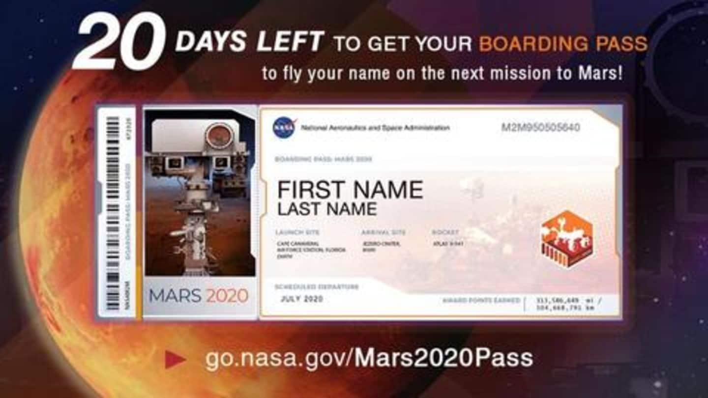 September 30 is the last day to send names September 30 is the last day to send names