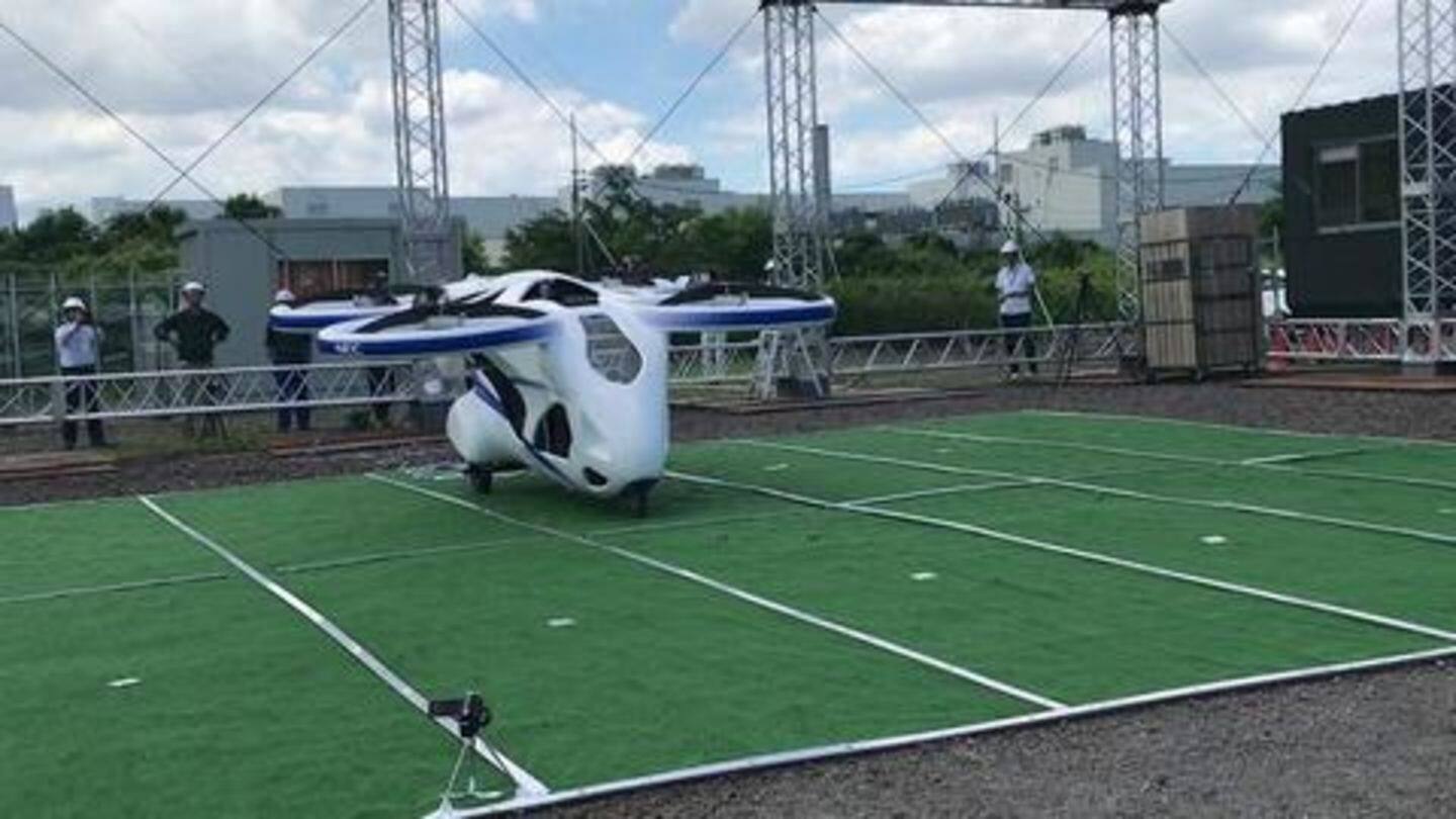 Japan's NEC Corporation conducted short flight test Japan's NEC Corporation conducted short flight test