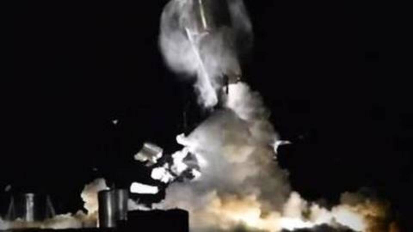Just recently, Musk's Starship prototype imploded Just recently, Musk's Starship prototype imploded
