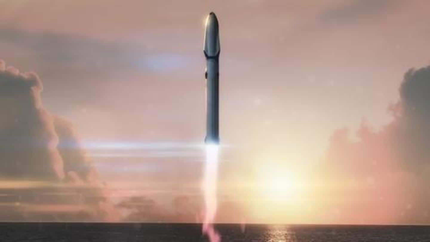 SpaceX's Big Falcon Rocket will be called 'Starship,' says Musk