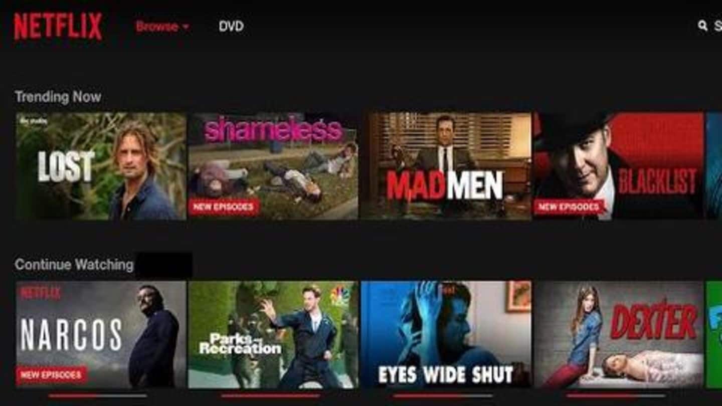 'No Netflix Originals' 'No Netflix Originals'