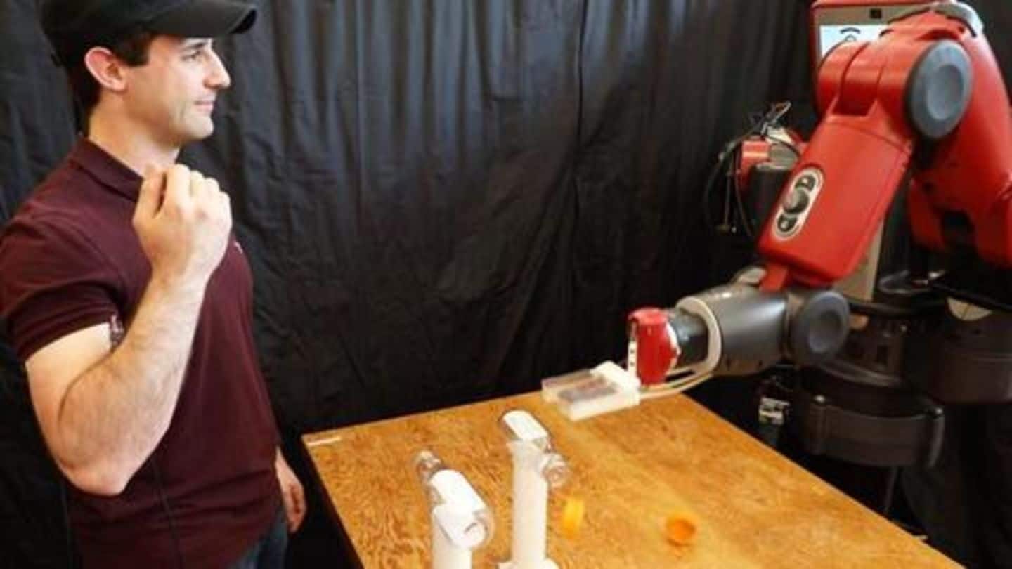MIT's robot just nailed the famous Bottle Cap Challenge