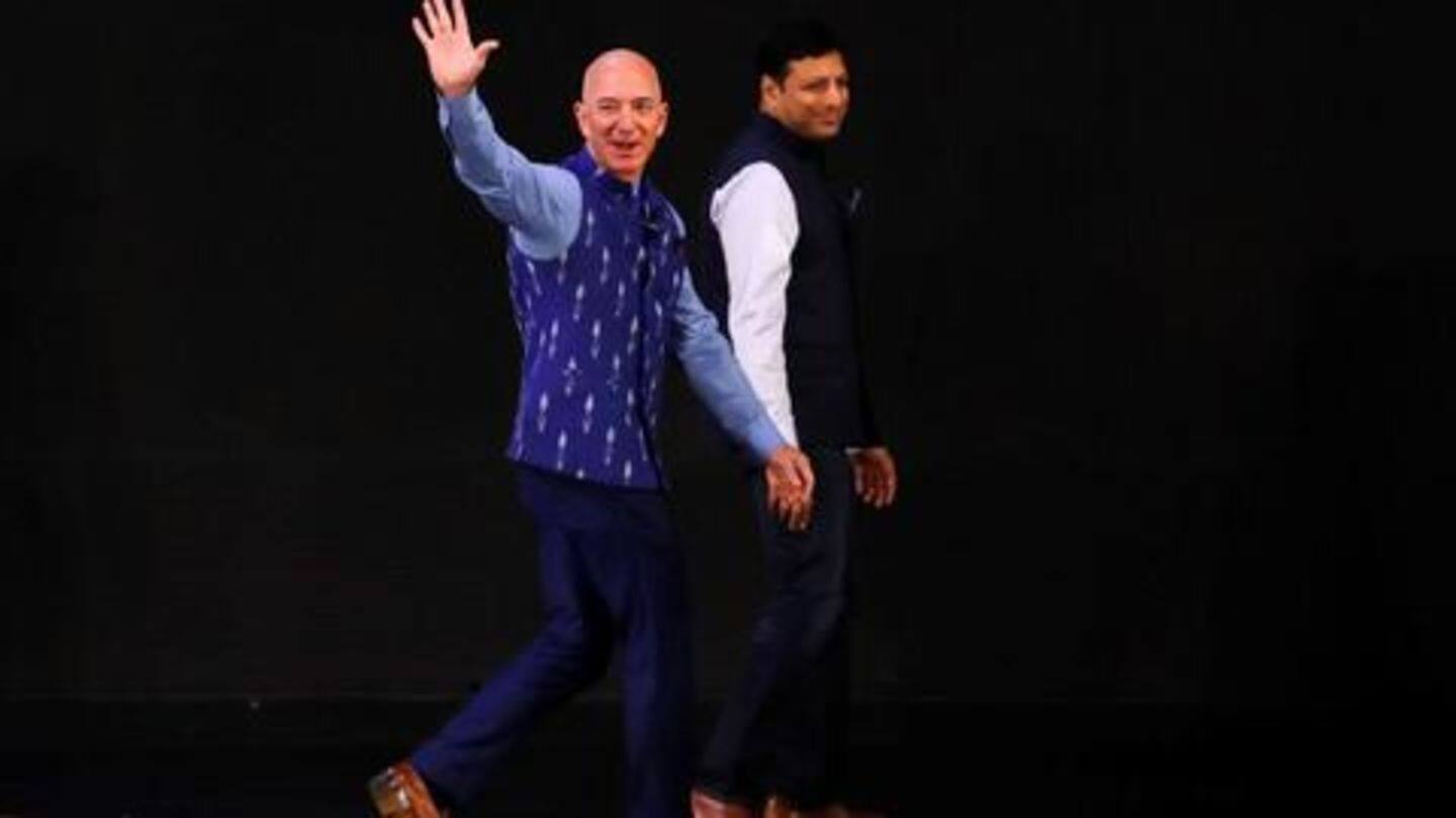 Jeff Bezos investing $1 billion to digitize India's small businesses