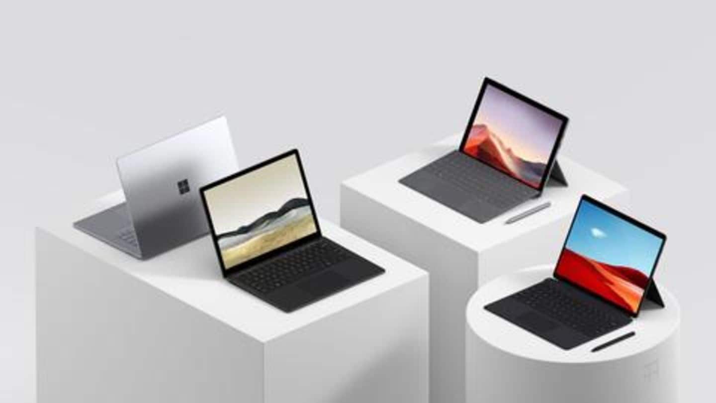 Microsoft launches latest Surface devices, prices start at Rs. 72,999