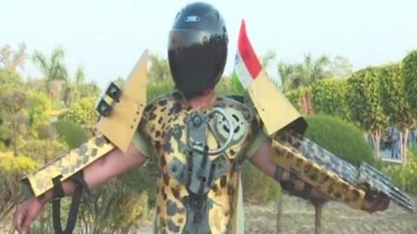 This man developed 'Iron Man' suit to help Indian Army