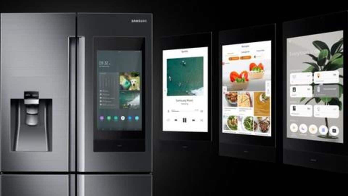 Now, Samsung's smart fridge will send door-open alerts, morning briefings