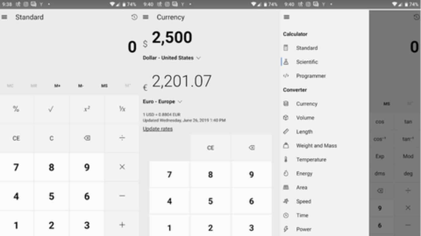 Now, use Windows 10 calculator on Android, iOS: Here's how