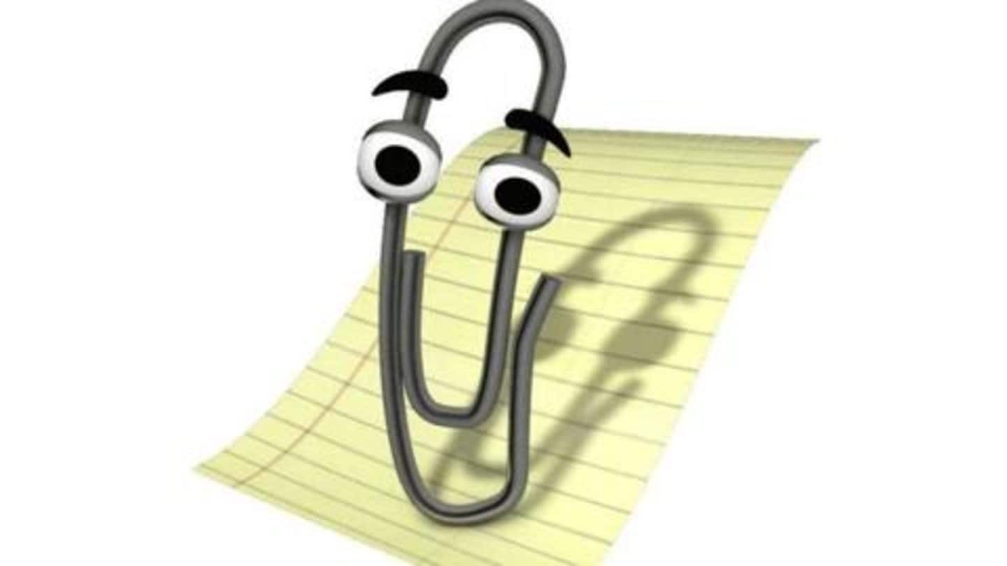 Microsofts Clippy Office Assistant Resurrected Then Killed.