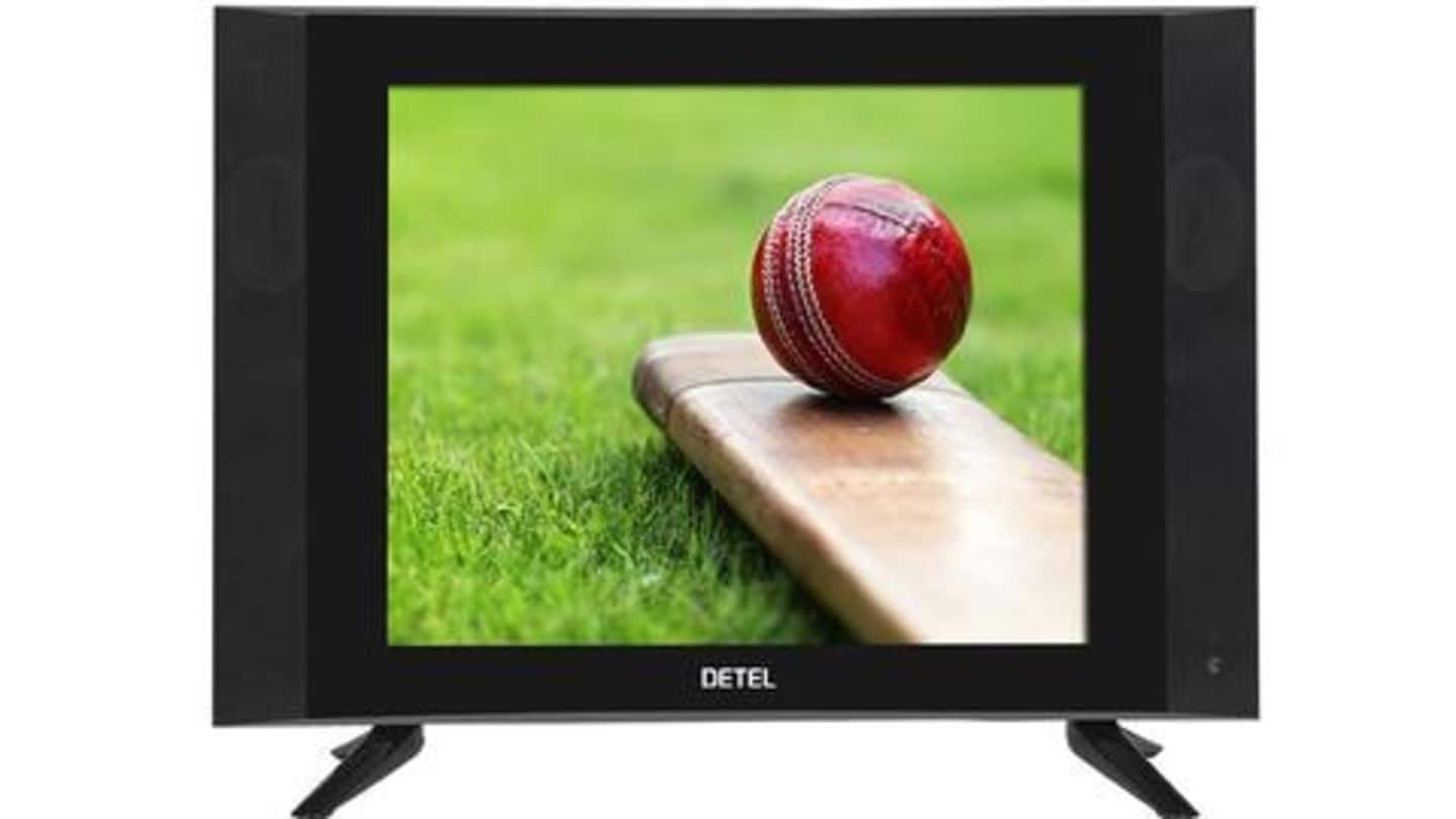 India-based Detel launches 17-inch LED TV for just Rs. 3,699