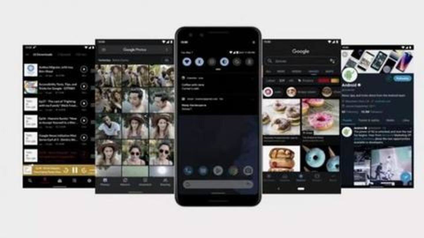 A system-wide dark mode A system-wide dark mode