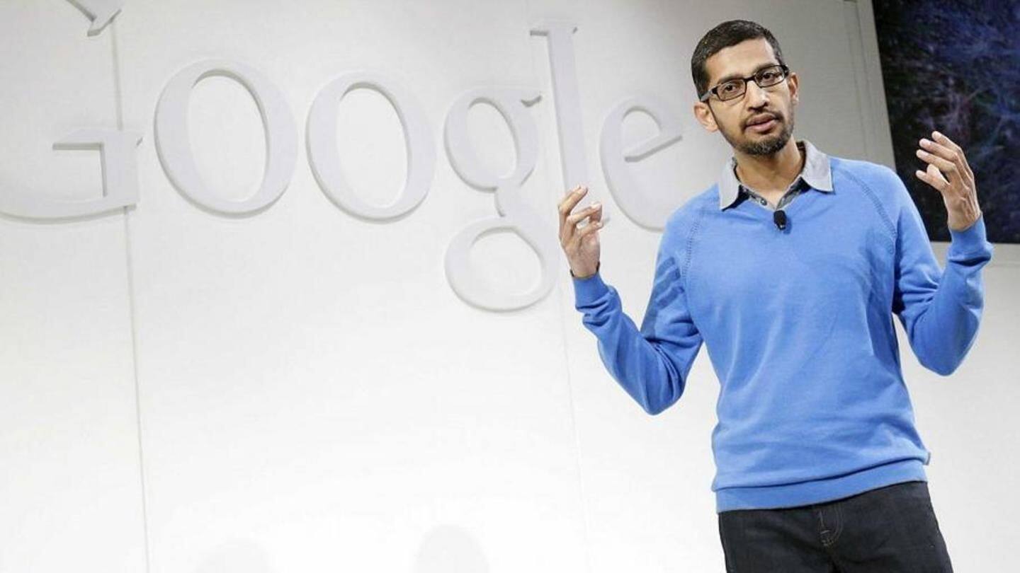 Google's working on 'censored' Chinese search engine, CEO Pichai confirms