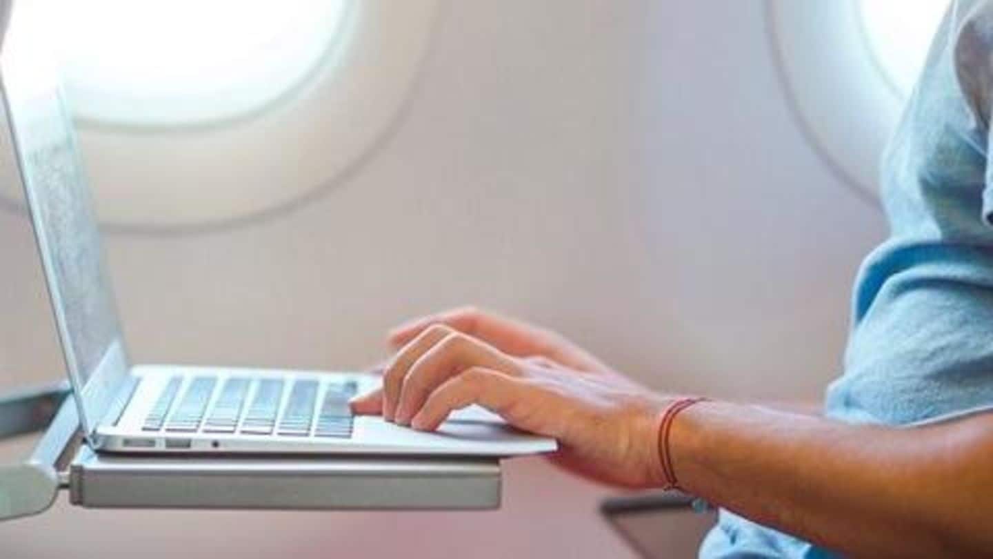 Wi-Fi access allowed but only on flight mode Wi-Fi access allowed but only on flight mode