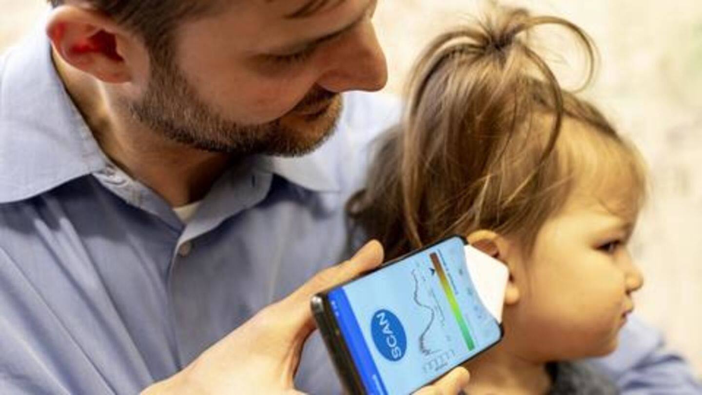 Now, detect ear infections with an app and paper cone