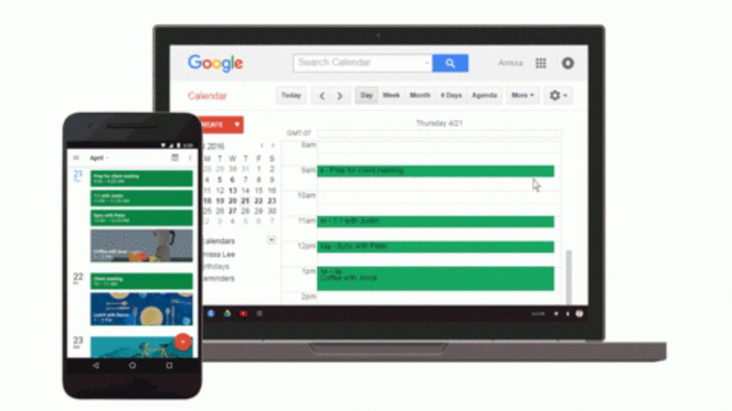 First, you should know about Google Calendar's key feature First, you should know about Google Calendar's key feature