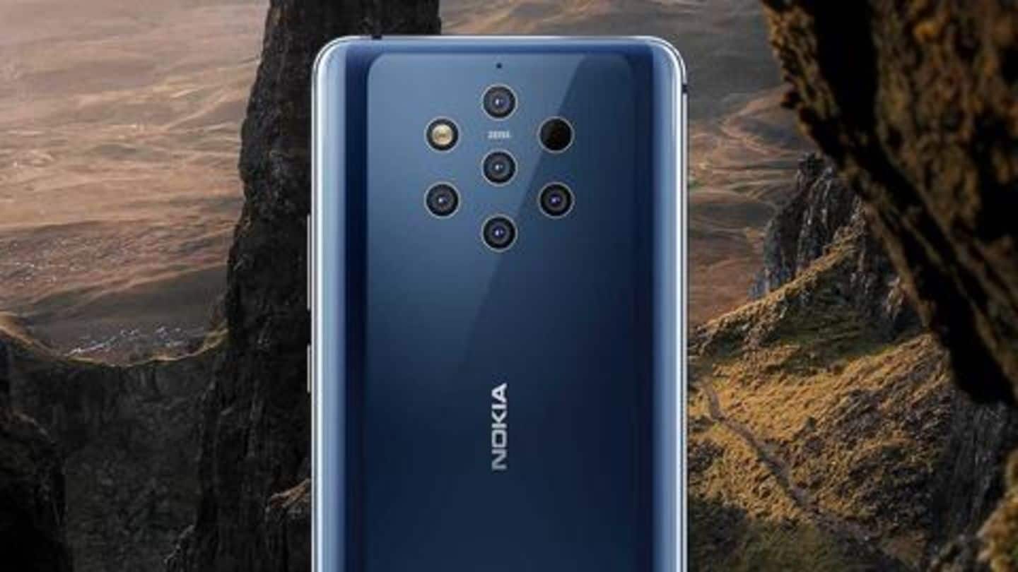 Apparently, Nokia 9 can be unlocked using chewing gum