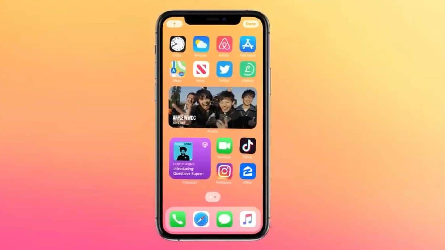 iOS 14 with updated Siri experience, homescreen widgets, App Library iOS 14 with updated Siri experience, homescreen widgets, App Library